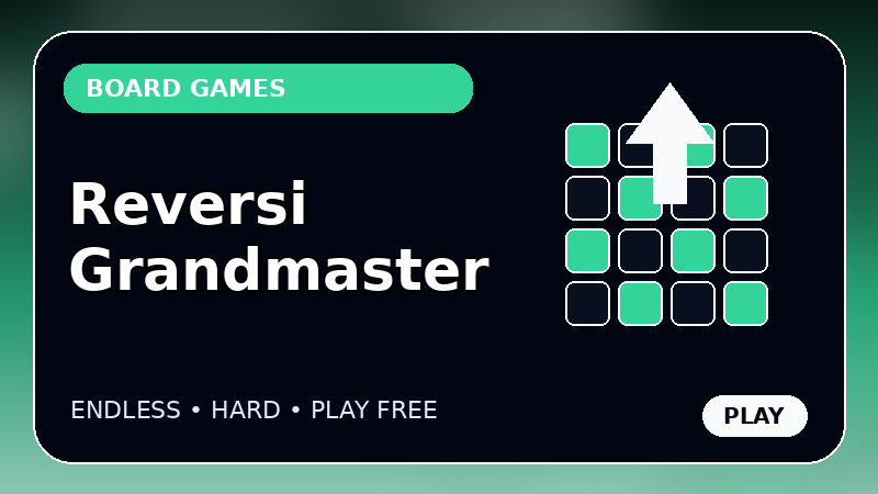 Reversi Grandmaster