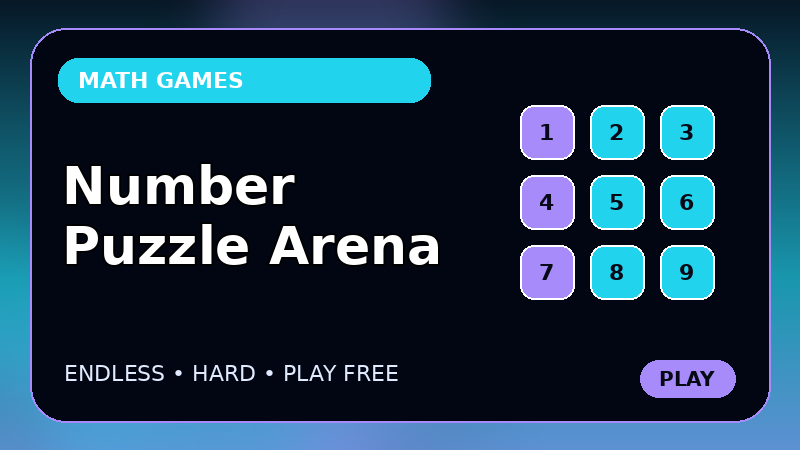 Number Puzzle Arena