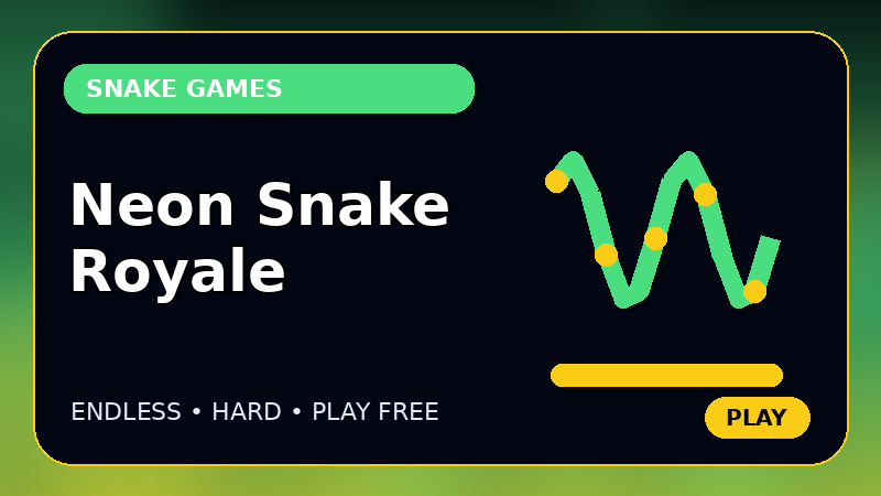 Neon Snake Royale