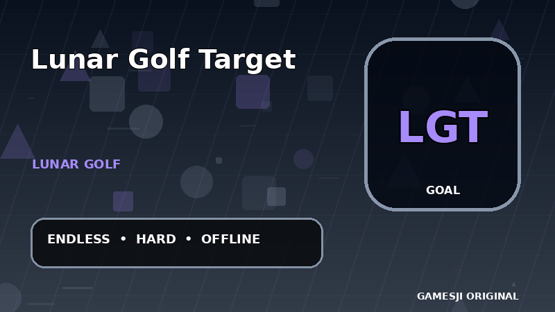 Lunar Golf Target
