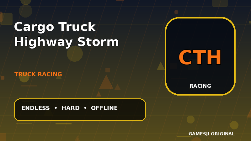 Cargo Truck Highway Storm