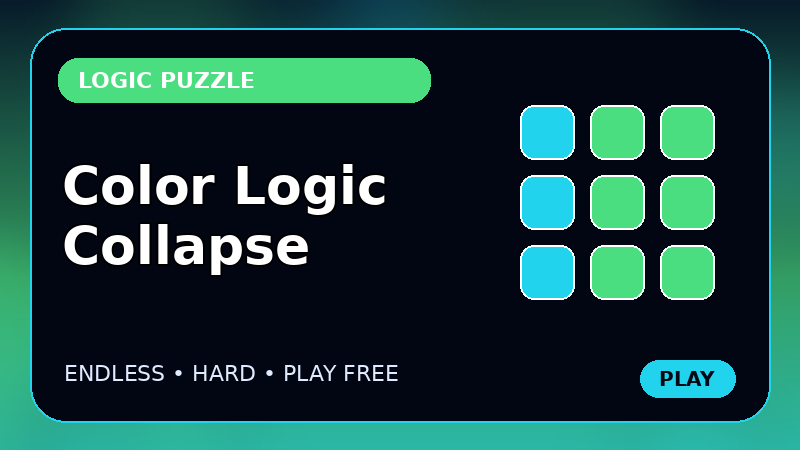 Color Logic Collapse