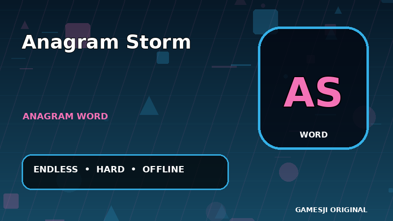 Anagram Storm
