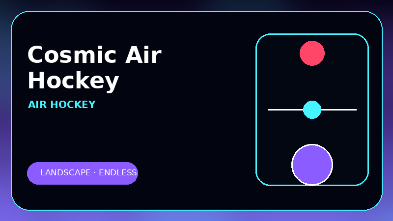 Cosmic Air Hockey